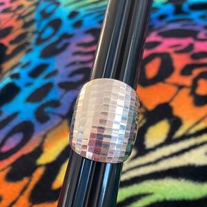 Silver Textured Ring